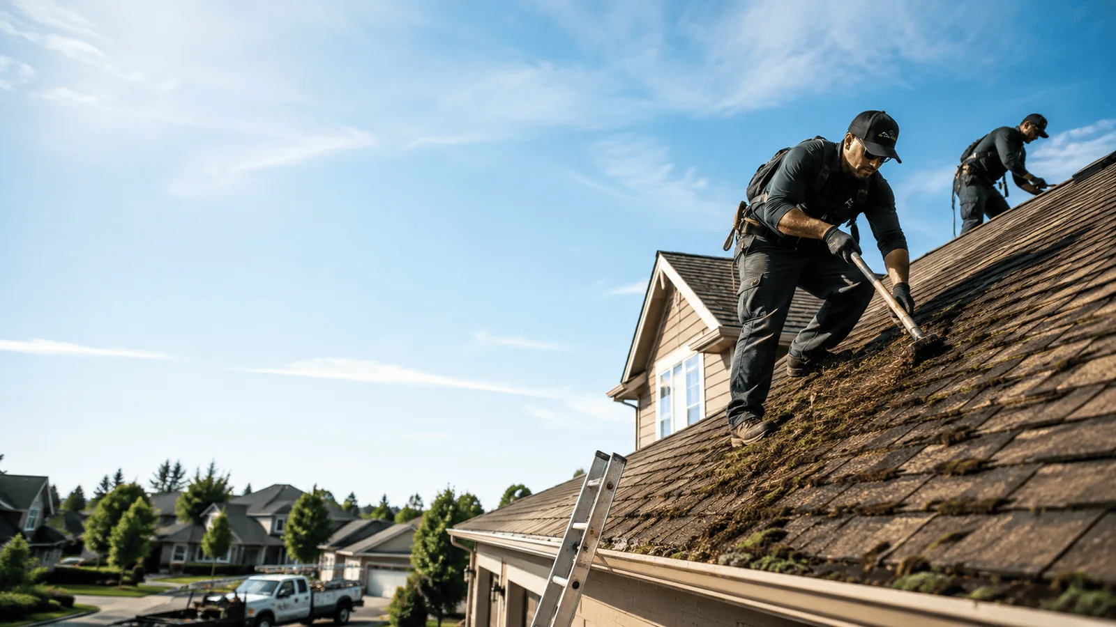 Roof Moss Removal in Oswegatchie, NY near me